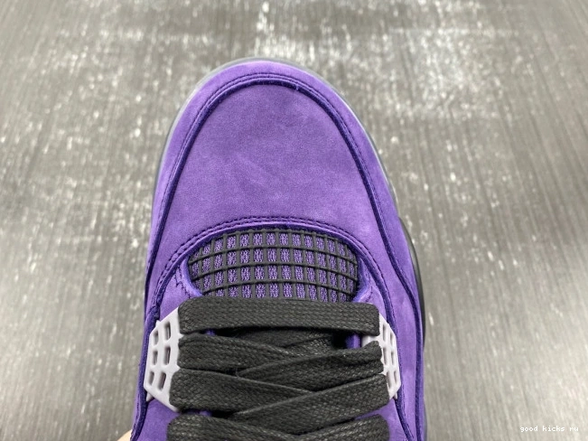 Rep x Scott Air Purple Travis Jordan 4 Suede 0711